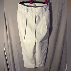 Tela Women's White Wide Leg Pants